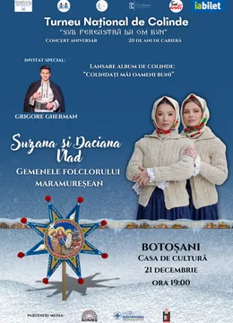 Botosani: Sub fereastră la om bun! Suzana și Daciana Vlad- Gemenele Folclorului Maramureșean