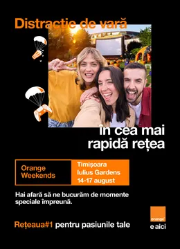 Orange Weekend Timisoara