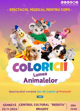 Brașov: Coloricii și Lumea Animalelor