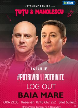 Baia Mare: Stand-up Comedy - Dan Tutu & Cristi Manolescu