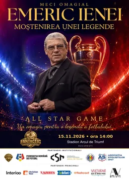Emeric Ienei: Moștenirea unei Legende • Eveniment Caritabil