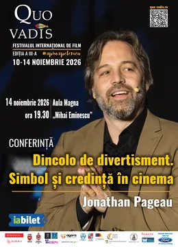Iași: Conferință Jonathan Pageau - Dincolo de divertisment. Simbol și credință în cinema
