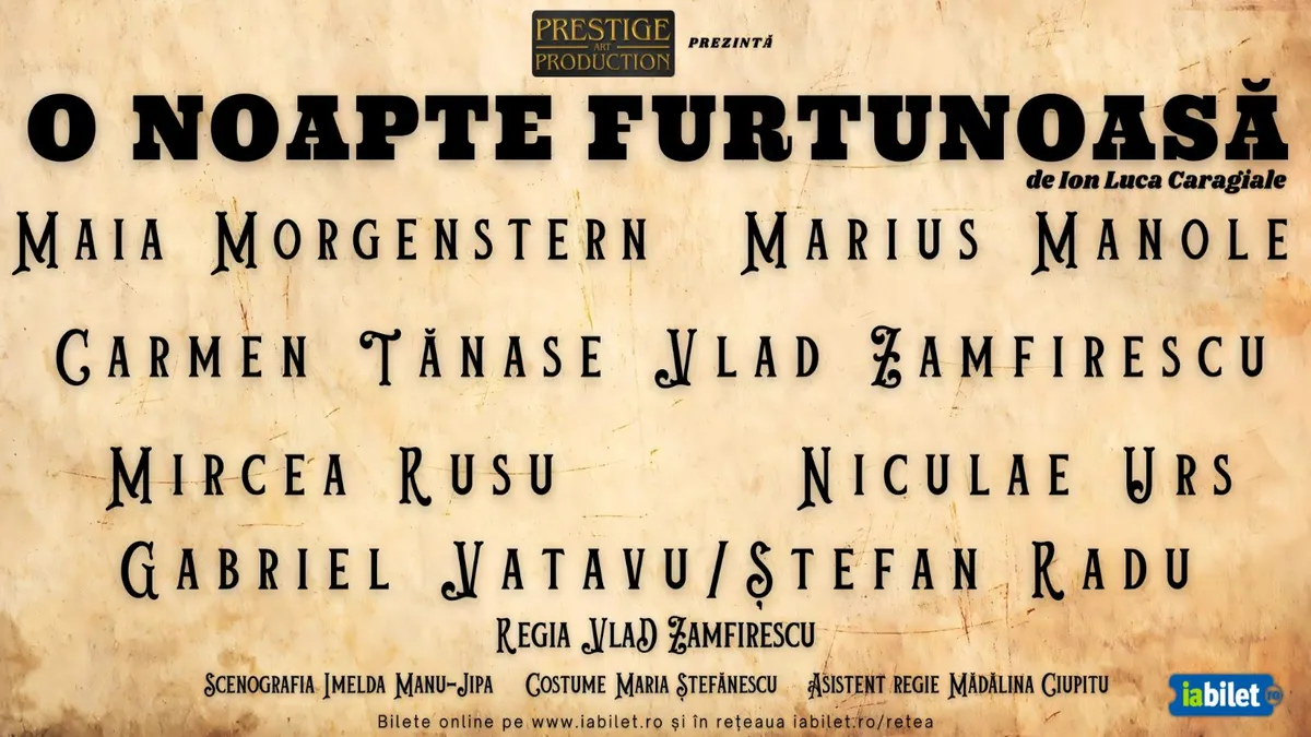 O noapte furtunoasa
