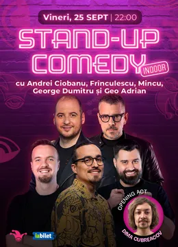 The Fool: Stand-up comedy cu Andrei Ciobanu, Mincu, Frînculescu, George Dumitru și Geo Adrian