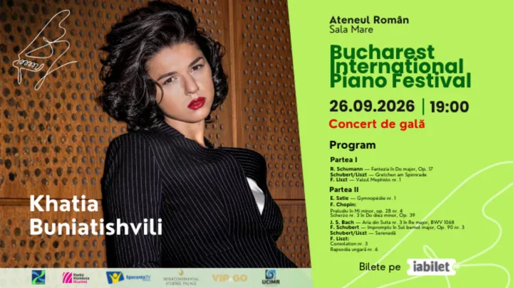 Khatia Buniatishvili – Concert de Gală | Bucharest International Piano Festival