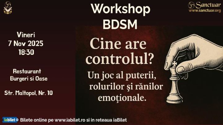 Workshop BDSM: Cine are controlul?