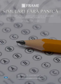 Cluj-Napoca: Simulări fără panică -  Echilibru și suport pentru clasa a XII-a