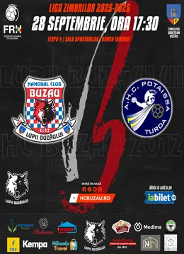 Buzău: HC Buzău vs. AHC Potaissa Turda
