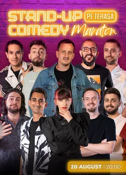 The Fool: Stand-up comedy Maraton pe terasă cu: Mane Voicu, Gherghe, Cîrje, Dobrotă, Popinciuc, Florin Gheorghe, Teodora Nedelcu, George Dumitru, Edi Vacariu și Tiberiu Popovici