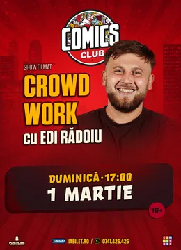 CrowdWork cu Edi Rădoiu la ComicsClub!