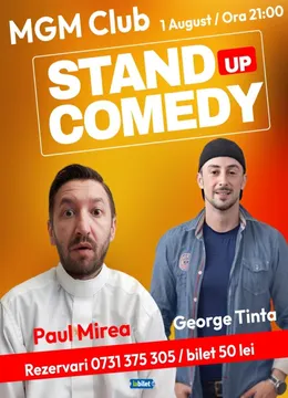 Cernavodă: Stand-up Comedy cu Paul Mirea și George Țintă