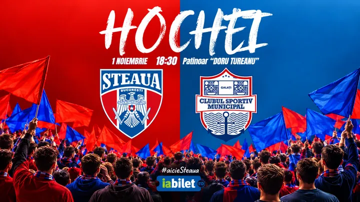 Hochei: CSA Steaua București – CSM Galați