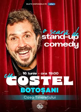 Botoșani: O seară de stand up comedy cu Costel | Comedy Show