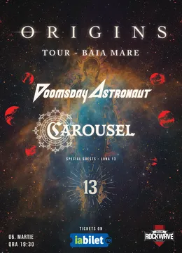 Baia Mare: Concert Doomsday Astronaut & Carousel