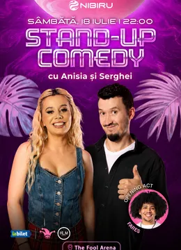 Costinești: Stand-up comedy cu Anisia și Serghei