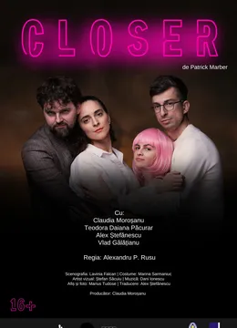 Closer | Festivalul Bucharest Fringe - Maratonul Teatrului Independent