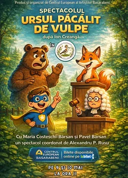 Otopeni: Ursul Păcălit de Vulpe - Judecata - spectacol interactiv