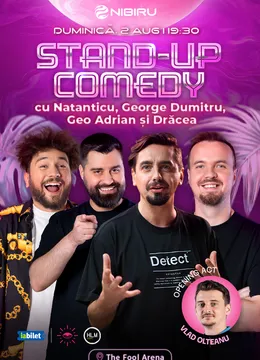 Costinești: The Fool Arena ~ Stand-up comedy cu Natanticu, Drăcea, George Dumitru și Geo Adrian