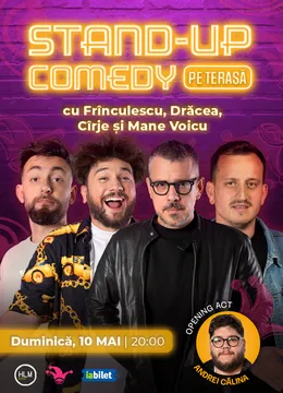 The Fool Terasa: Stand-up comedy cu Drăcea, Cîrje, Mane Voicu și Frînculescu