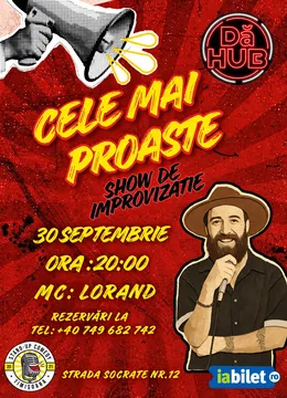 Timisoara: Show de improvizație - Cele mai proaste @DăHUB