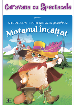 Motanul încălțat  - teatru pentru copii @ Clubul Țăranului – La Mama