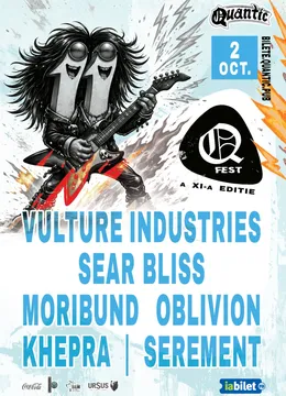 QFest – Ziua V – Vulture Industries | Sear Bliss | Moribund Oblivion | Khepra | Serement