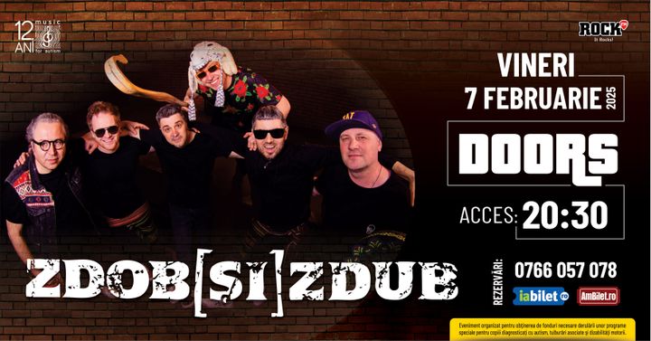 Constanța: concert caritabil Zdob și Zdub