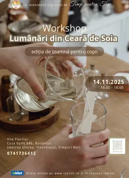 Workshop Luminări din Ceară de Soia