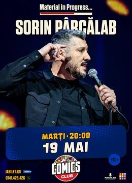 Sorin Pârcălab - Work In Progress 3 la ComicsClub!
