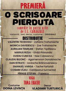 Turneu O Scrisoare Pierduta