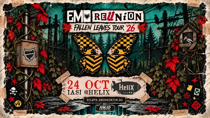 Iași: Emo Reunion - Fallen Leaves Tour