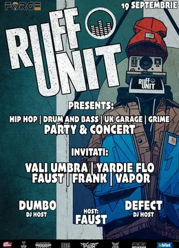 RUFF UNIT CONCERT & PARTY 1.0 - @The Forge