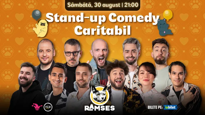 The Fool: Stand-up comedy caritabil Asociația Ramses cu Bordea, Drăcea, Frînculescu, Andrei Ciobanu, Cîrje, Radu Bucălae, Ioana Luiza, Dobrotă, Popinciuc, Florin Gheorghe și Vlad Cazacu