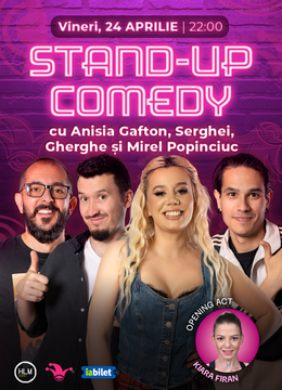 The Fool: Stand-up comedy cu Anisia, Serghei, Gherghe și Mirel Popinciuc