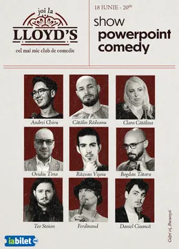 Lloyd's: Powerpoint Comedy Show
