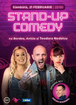 The Fool: Stand-up comedy cu Bordea, Drăcea și Teodora Nedelcu