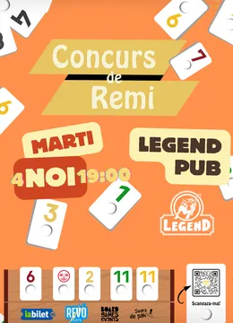 Iasi: Concurs de Remi Etalat @ Board Games Events