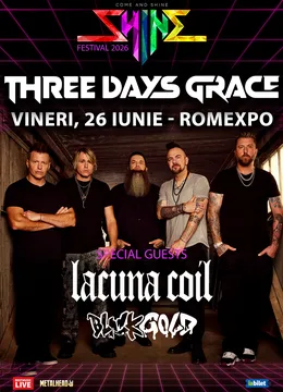 Three Days Grace @ Shine Festival @ Romexpo