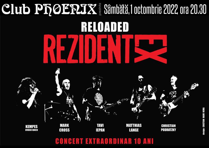 Constanta: Concert extraordinar - 10 ani RezidentEx