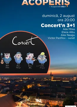 Sibiu: Concert’n 3+1 cu Ada Milea & Friends