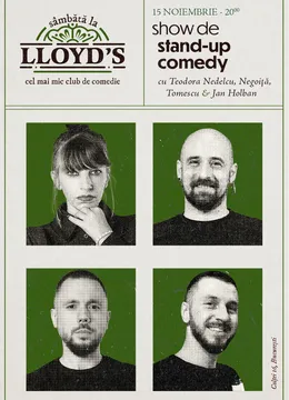 Stand-up Comedy cu Teodora, Nego, Tomescu, Holban & Mustățea
