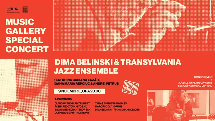Cluj-Napoca: Dima Belinski & Transylvania Jazz Ensemble - Music Gallery Special Concert