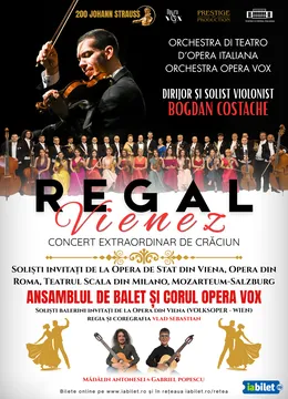 Piatra Neamt: Regal vienez - Concert Extraordinar de Craciun