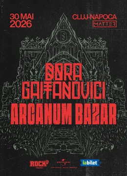 Cluj-Napoca: Dora Gaitanovici • “Arcanum Bazar” • Lansare de album