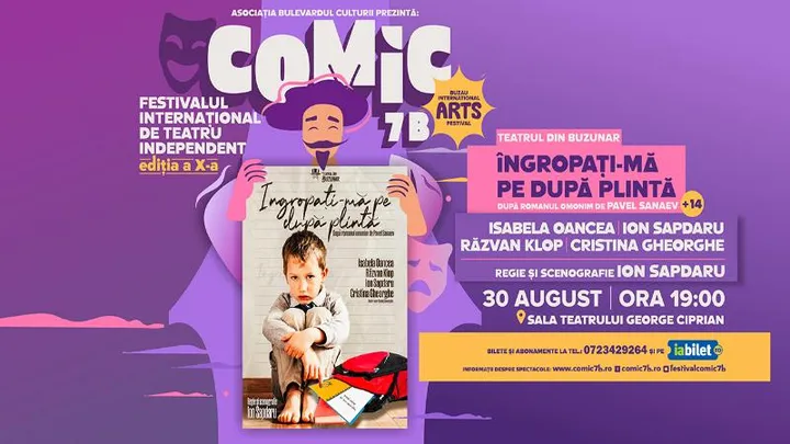 Buzau: Ingropati-ma pe dupa plinta - Festivalul Internațional de Teatru Independent COMIC 7 B