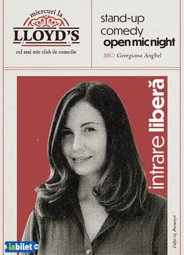 Lloyd's: Open-Mic cu Georgiana Anghel