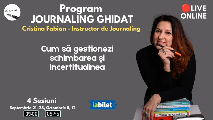 Journaling Ghidat - "Cum să gestionezi schimbarea și incertitudinea"