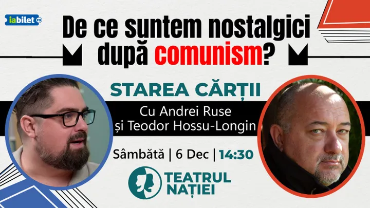 Ploiesti: Starea Cărții cu Andrei Ruse și Teodor Hossu-Longin