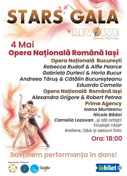 Iasi: Stars Gala by Revolve Dance, un eveniment cu stil!