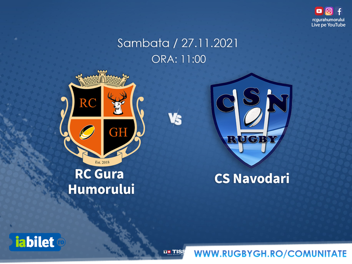 ACS Rugby Club Gura Humorului - CS Navodari /  RUGBY DNS 2021
